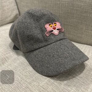 [FW18 Pink Panther] PP Face Wool Cap(Melange Grey)